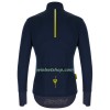 Fietskleding (Fietsshirt Lange Mouw + Lange Koersbroek) 2022 Ronde van Frankrijk - Donkerblauw